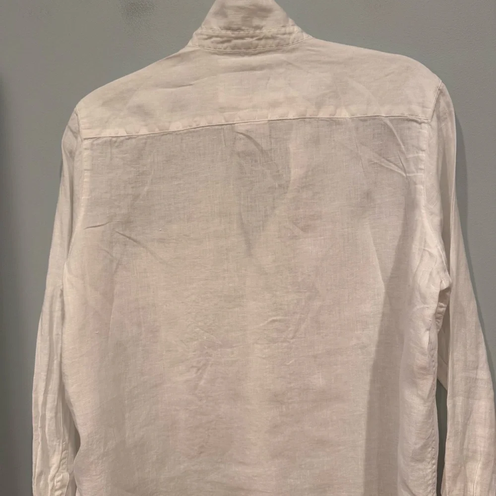 Frank and Eileen EILEEN Relaxed Linen Button Down Shirt Size S - Picture 6 of 10